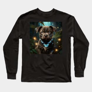 Cute Pit Bull Puppy Long Sleeve T-Shirt